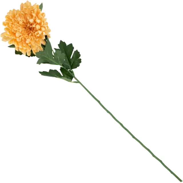 homebound by ky Kunstbloem chrysant 63cm geel