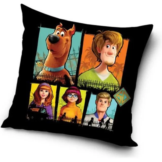 Carbotex Scooby Doo - Sierkussen Kussen 40x40cm inclusief afneembaar vulling