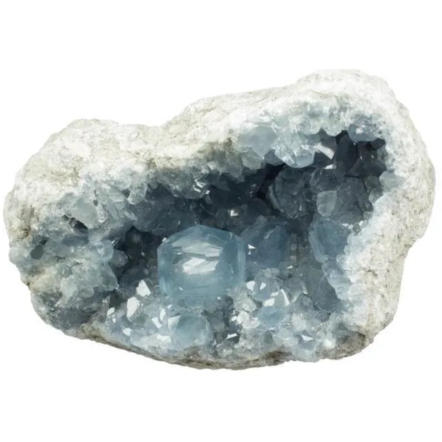 twintes Celestien uit Madagaskar ca. 1746 gram Blauw