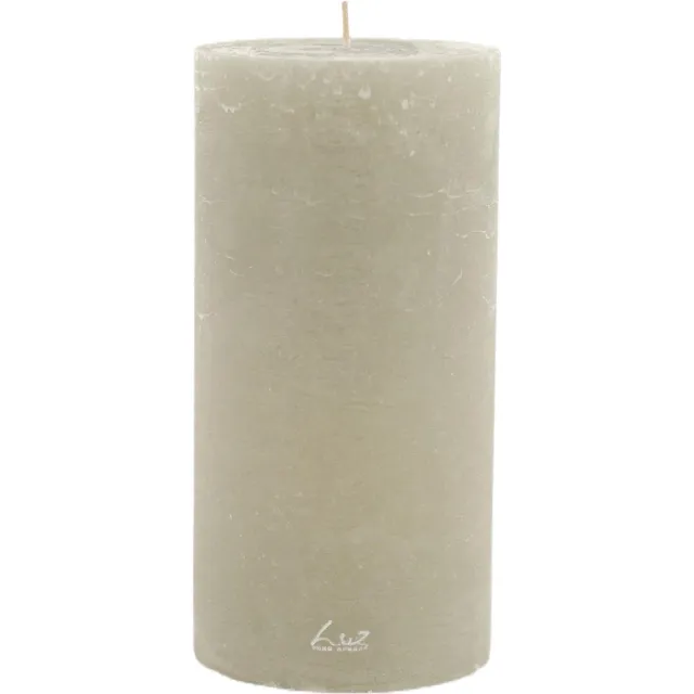 LUZ Rasteli Luz Your Senses Stomp Kaars Eucalyptus D 10 cm H 20 cm Groen