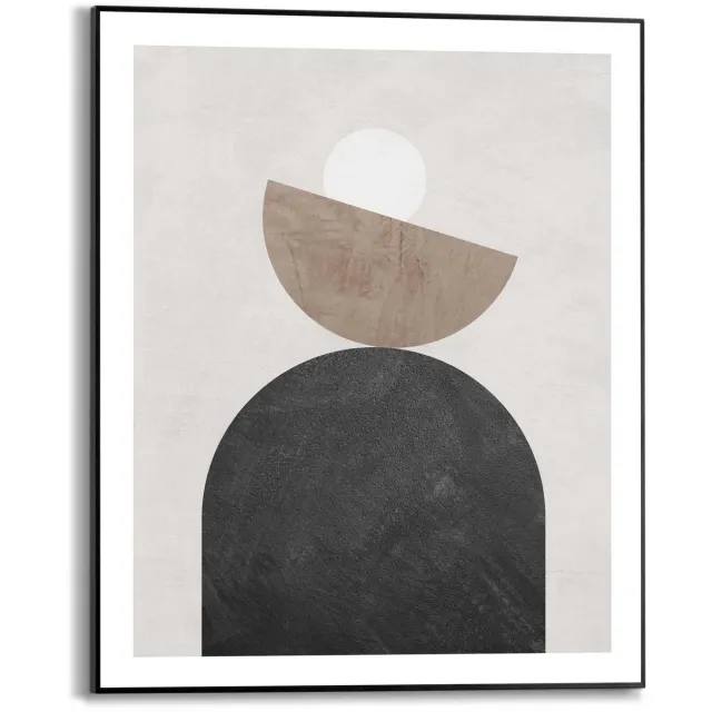 Reinders Schilderij Balancing - 50 x 40 - Hout - REINDERS Balancing Zwart