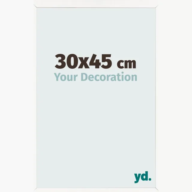 yd. Your Decoration - Fotolijst 30x45 cm - MDF - Wit Hoogglans - Bologna