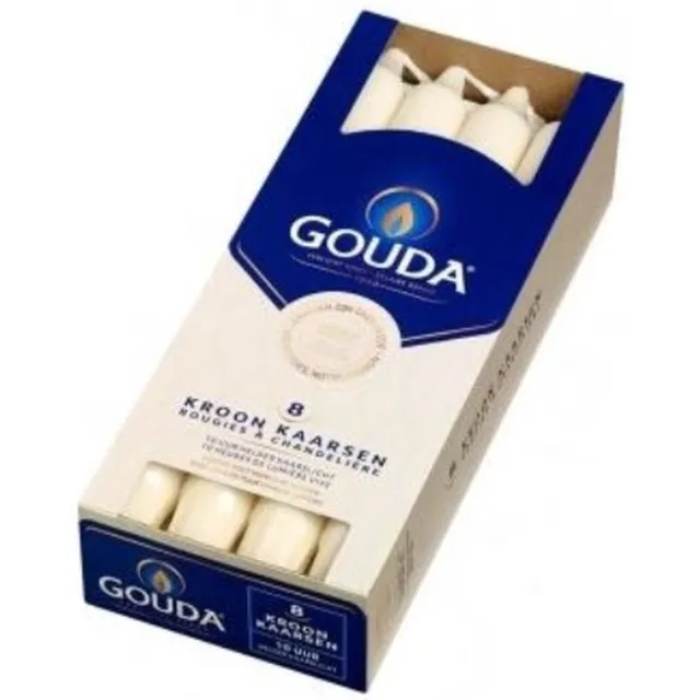 Gouda krn.krs.240/24 ivoor ^ 8 st beige