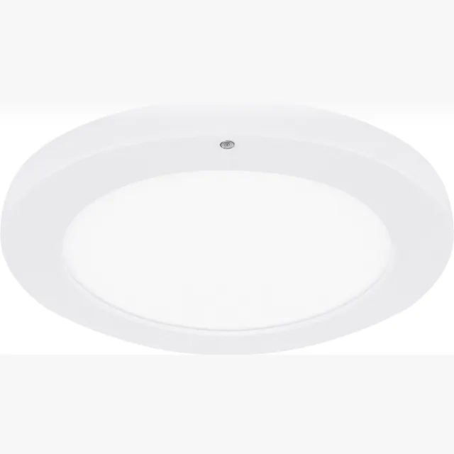 STRÜHM OLGIERD - LED Plafondlamp met Bewegingssensor + Dag en Nacht Sensor - 12W - 1580 Lumen - Aanpasbare Kleur CCT - 360° Zichthoek - Opbouw/Inbouw - Rond - Mat Wit - 175 mm