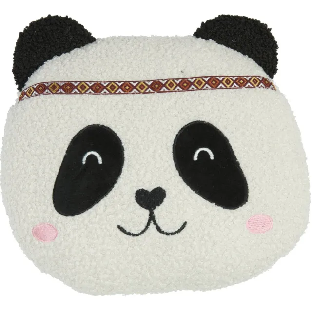 Home & Styling Sierkussen Panda - Pandakussen - Wit