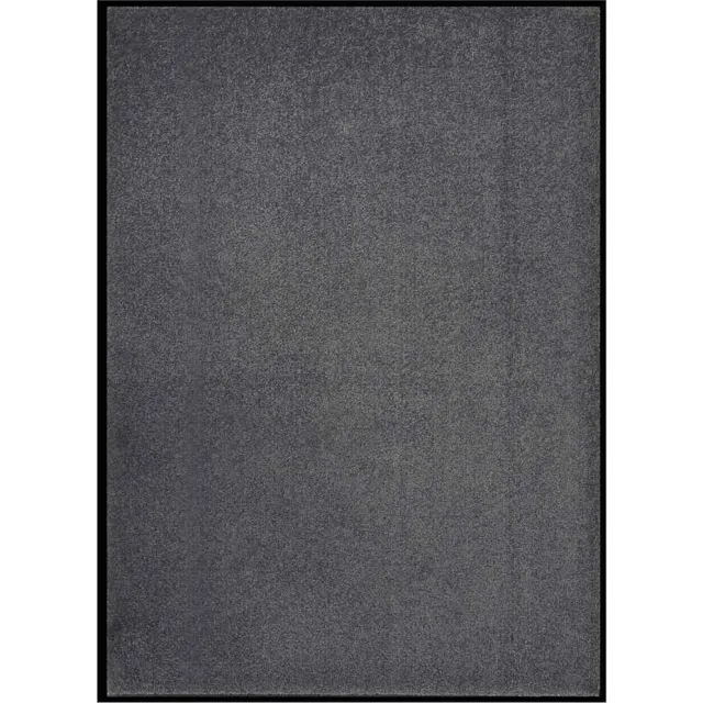 vidaXL Deurmat 60x80 cm antracietkleurig Anthraciet