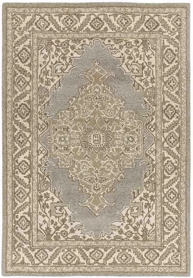 Eazy Living Easy Living - bronte-fine-Loop-Rug-Natural Vloerkleed - 160x230 - Rechthoek - Laagpolig,Vintage Tapijt - Modern - Meerkleurig