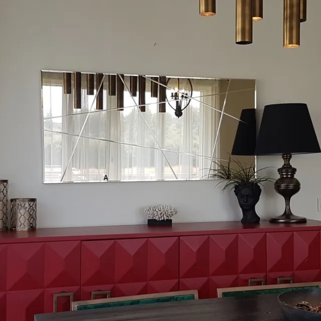 Skye Decor , Spiegel, NSTLA309y, MDF, Brons, 130 x 2,2 x 62 cm