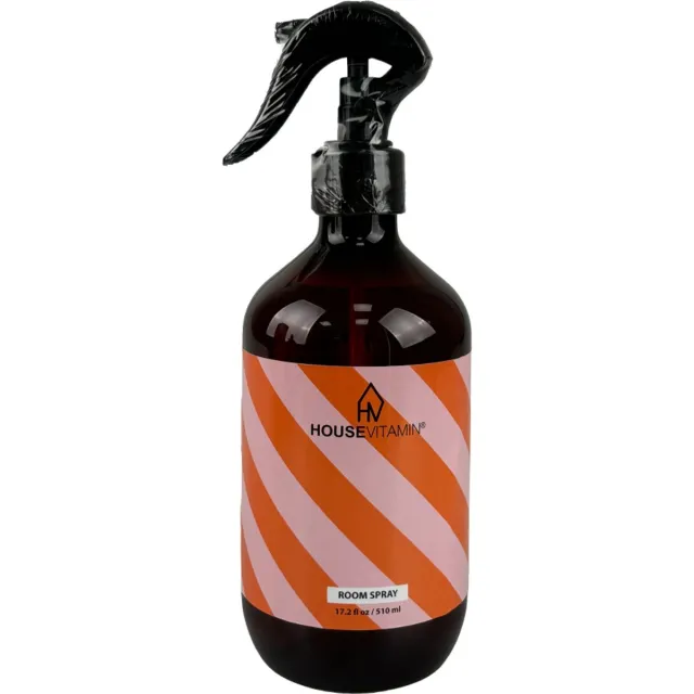 Housevitamin Roomspray 500 ml – Groene Thee – Luxe Interieurparfum – Geurboost & Cadeau! Oranje