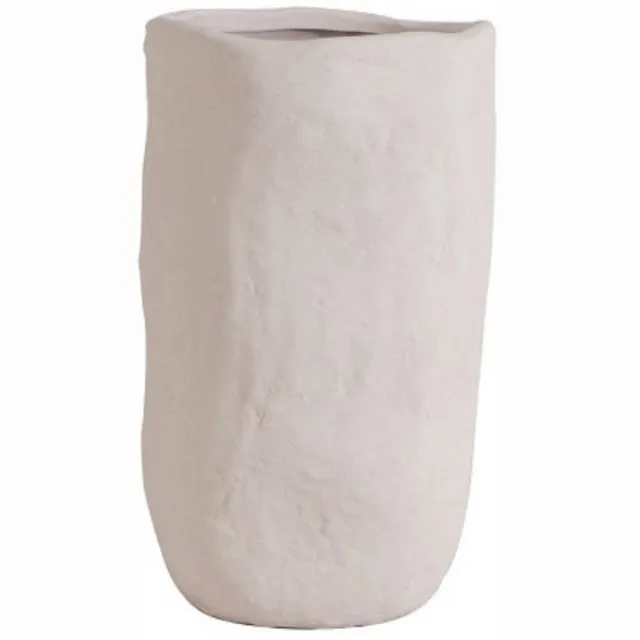 Light & Living Vaas SERAFINA - Wit - 21x21x35.5 cm