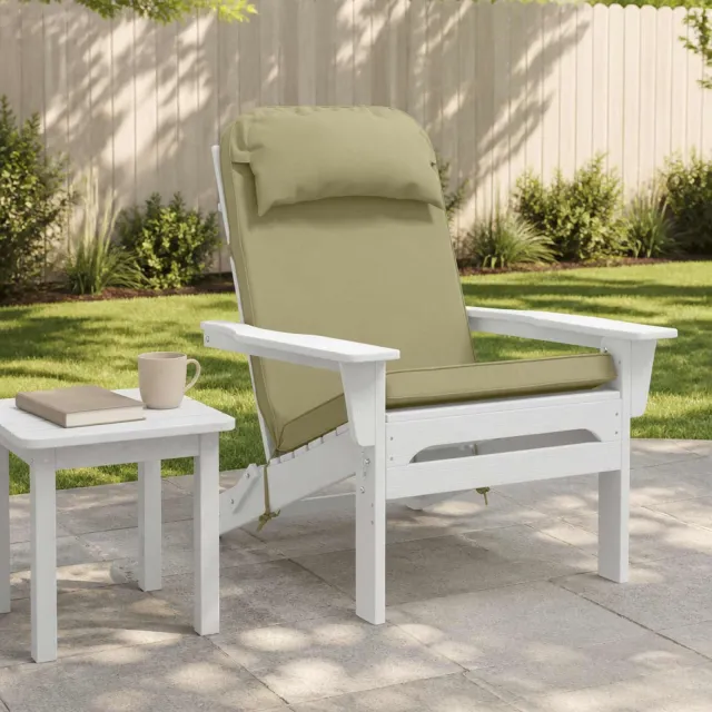 vidaXL Adirondack stoelkussen 100% Polyester Lichtgroen
