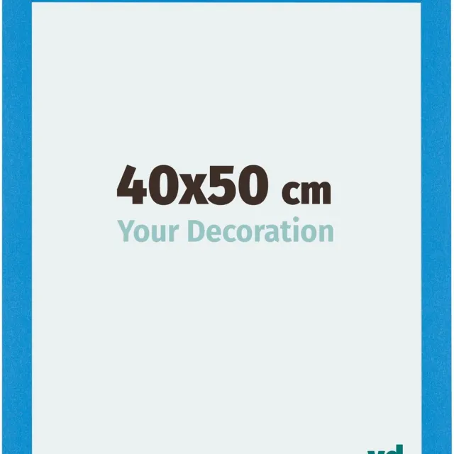 yd. Your Decoration - Fotolijst 40x50 cm - MDF - Helder Blauw - Mura
