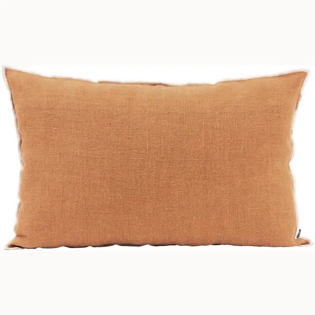 Haomy Chennai linnen kussen tabac 40x60 cm
