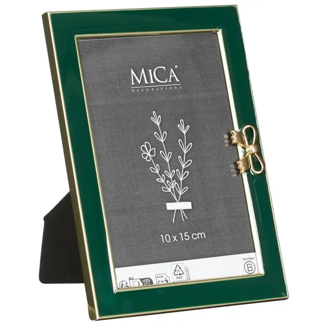 Mica Decorations fotolijst (18x12,5x1,5 cm) Groen