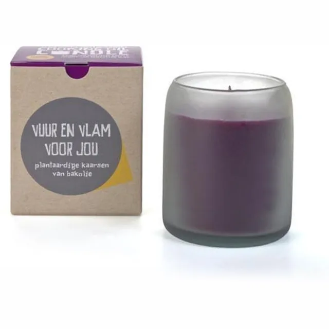 The Greatest Candle FT 732023 Geurkaars Blueberry Smoothie Blauw