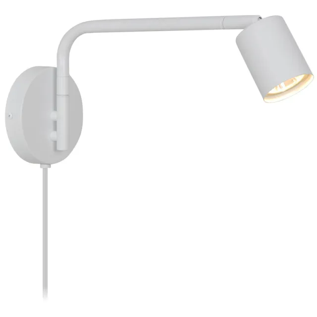 Nordlux Explore Long Wandlamp (Ø12 cm) Wit