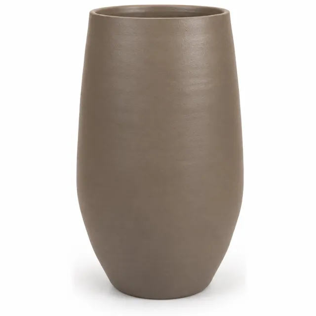 HS Potterie Vaas petra d27h45cm bruin
