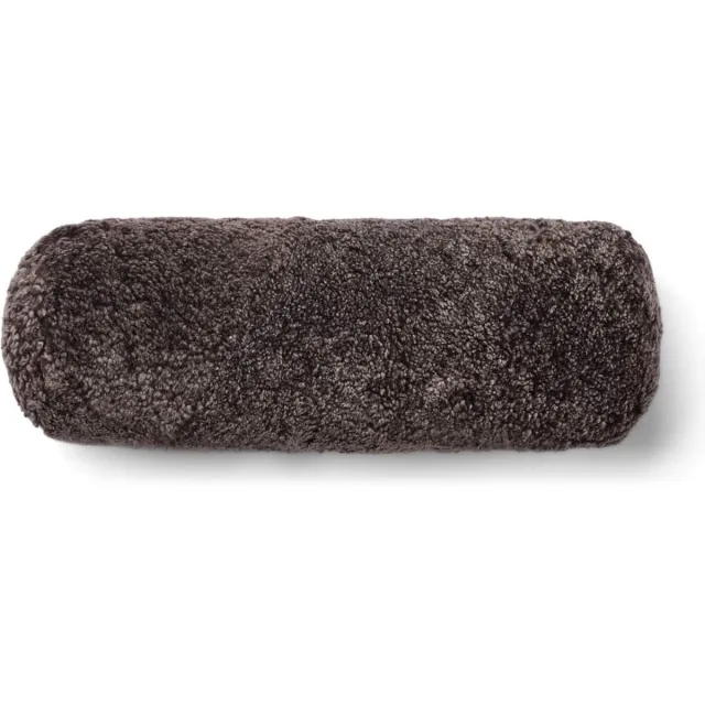 Sheepskin House Bolster Kussen - Kortharige Schapenvacht - 20x52 cm cappuccino