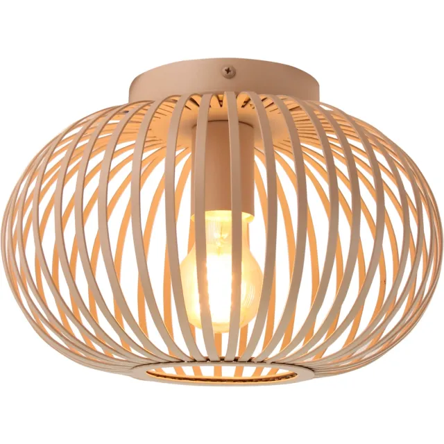 Chericoni Ligthing Chericoni Curvato Plafondlamp - 1-lichts - Ø30 cm - Zand - Metaal