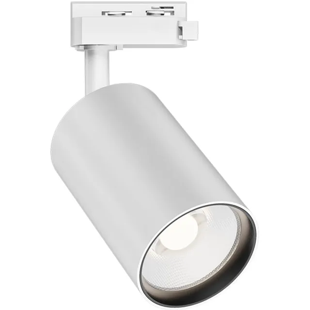 Qualu LED Railspot - Track Spot - Kingtron Sonly - 1-Fase - 30W 2960lm 38D - Helder/Koud Wit 6000K - Wit