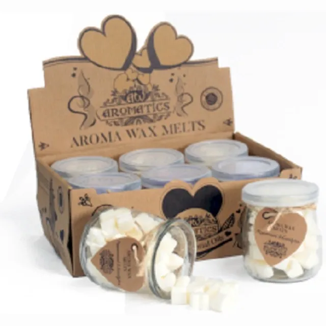 Ancient Wisdom Aroma Soya was melts - waxmelt - pepermunt - eucalyptus - 6 x 15 stuks Pepermunt met Eucalyptus
