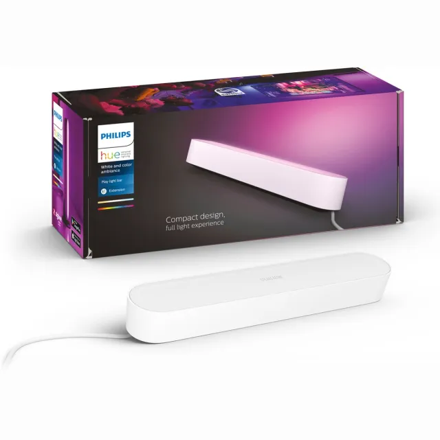 Philips Hue Play lightbar - wit en gekleurd licht - wit - 1-pack - uitbreiding