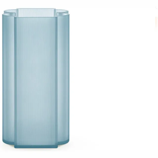 Kartell Okra-Hoge-Vaas-Licht-Blauw