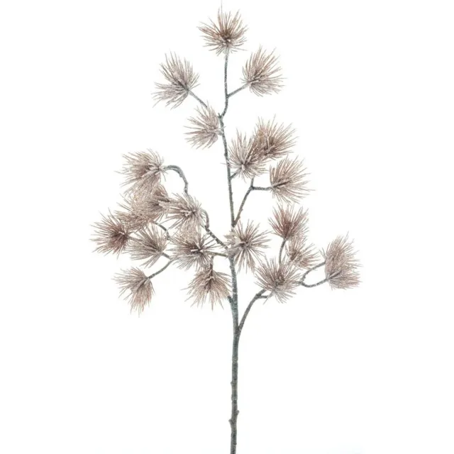 Buitengewoon Boet Buitengewoon de boet - Pine spray jasper iced 80 cm kunsttak bruin
