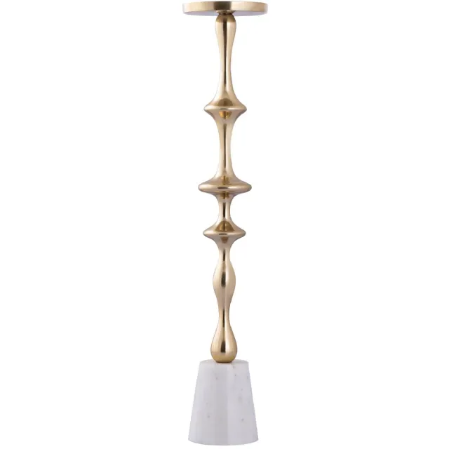 PTMD COLLECTION PTMD - Kandelaar Cassady - Goud - 11x11x56.6cm