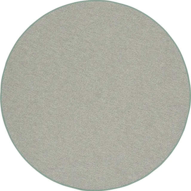 Snapstyle Vloerkleed Bentzon Natuur Platweave Rond Groen