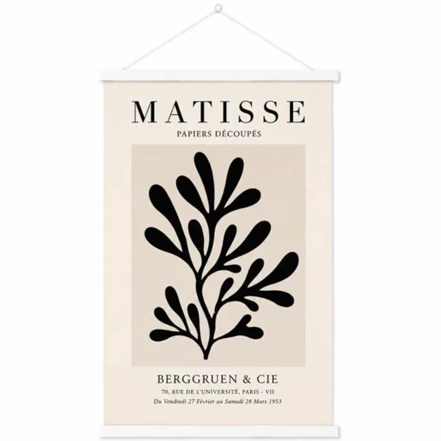 yd. Your Decoration Posterstrips 90 cm - Wit - Kunststof - Posterhouder met Ophangoog