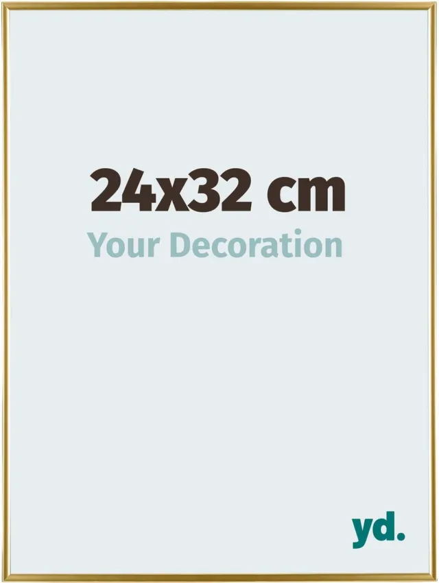 yd. Your Decoration - Fotolijst 24x32 cm - Kunststof - Goud - Evry