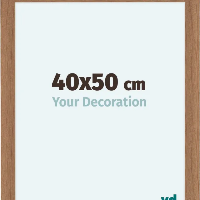 yd. Your Decoration - Fotolijst 40x50 cm - MDF - Notenhout Licht - Como