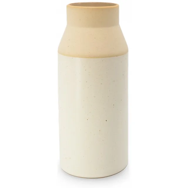 Miko Special Ceramics - Vaas beige - Ø 5,5 cm x 21 cm