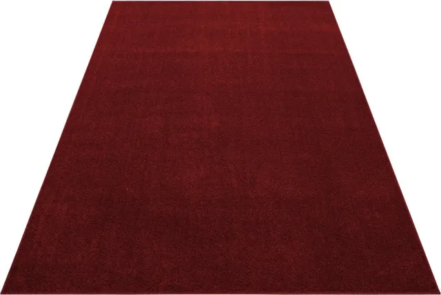 Muratap Basics Effen Vloerkleed Rood Laagpolig- 80x150 CM