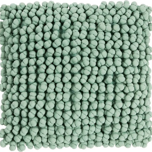 Linen & More Bergen Kussen Granite Groen | 45 X 45 | Sierkussen Voor Woonkamer Of Slaapkamer