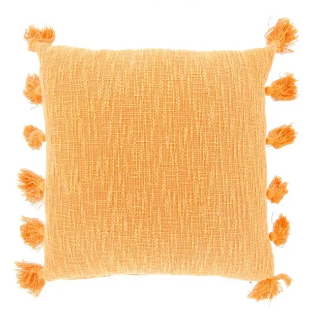 Unique Living Sierkussen Jonne Apricot -45x45cm Oranje