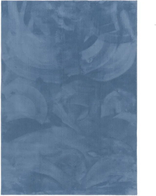 Pergamon Vloerkleed Luxe Superzachte Bont Parel Blauw