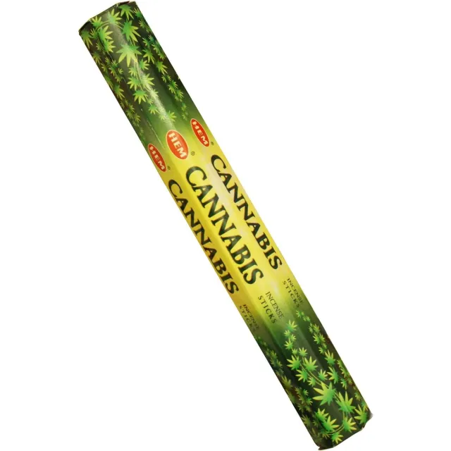 Yogi & Yogini naturals HEM Wierook - Cannabis wierook - 1 los pakje à 20 stokjes