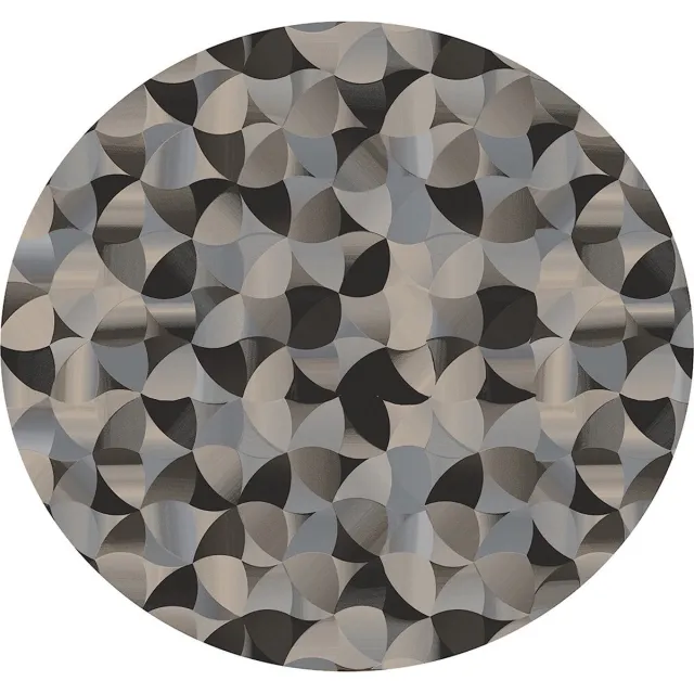 MD-Entree MD Entree - Vloerkleed - Design Mat - Universal - Amsterdam Winter - Ø 100 cm Meerkleurig