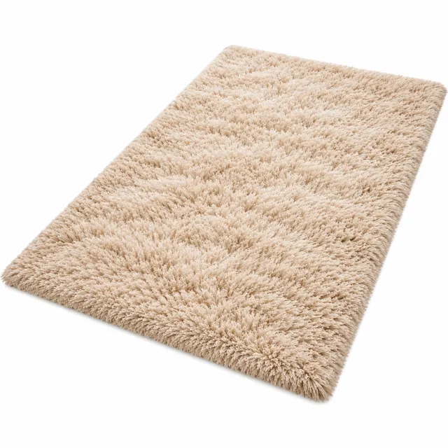 Tremeo Ultrazacht Hoogpolig Tapijt - Vloerkleed - 160x230 cm - Beige