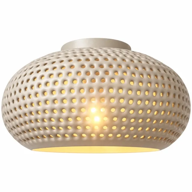 Freelight Plafondlamp Buco Ø 30 cm beige Creme