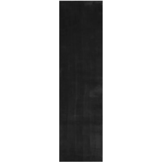 vidaXL Tapijt - HUARTE - Zwart - 80 - x - 1000 - cm - 100% - Polyester - Plat