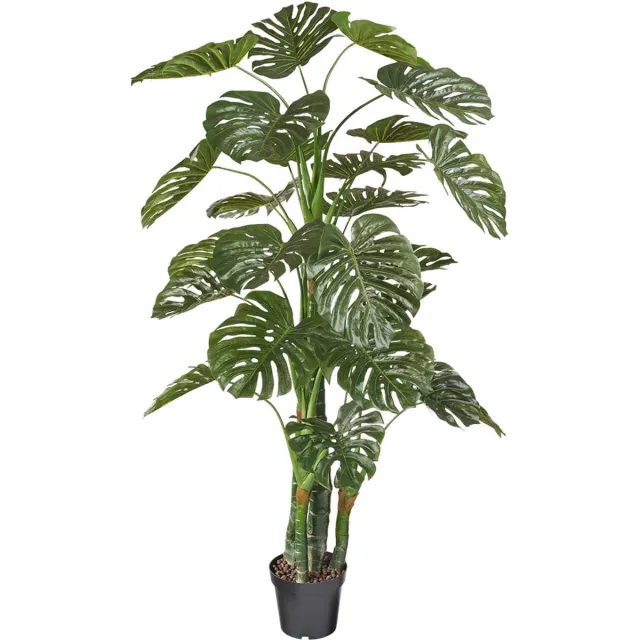 HTT Decorations Kunstplant Monstera XXL H180cm - HTT Decorations kunstplanten Groen
