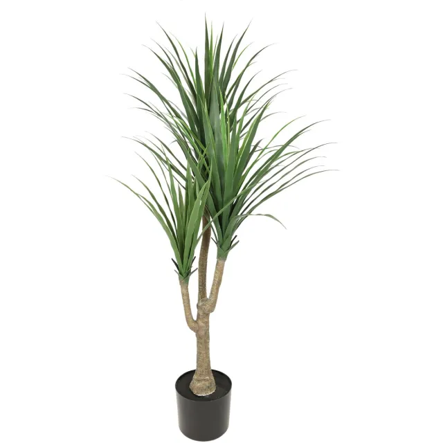 Unyqoos Onderhoudsvrije Dracena Kunstplant voor Huis en Kantoorinterieur Groen