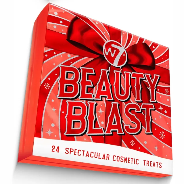 W7 BEAUTY BLAST Advent Calendar 2021 rood