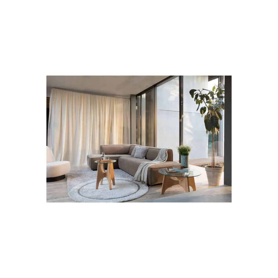 Zuiver Spark ovaal vloerkleed beige, foto 3