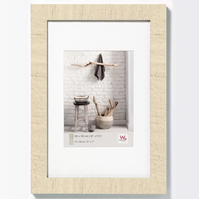 Walther Home - Houten lijst - Fotoformaat 30x45 cm - Crème Wit