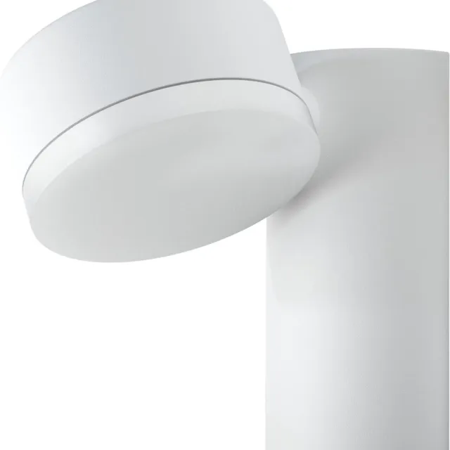 Osram LED wand- en plafondlamp, lamp voor buitentoepassingen, warm wit, 135,0 mm x 90,0 mm x 140,0 mm, Endura Style Spot Rond
