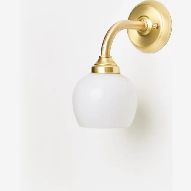 Coloured by Art Wandlamp Raindrop Curve Messing - Art Deco Trade